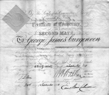 3rd Mates Certificate