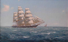 Painting of the ship Morayshire
